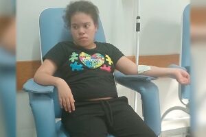 Heduarda ficou em observação enquanto estava com dengue