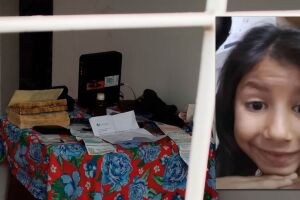 A pequena Emanuelly Victoria foi estrangulada até a morte e estuprada várias vezes pelo suspeito