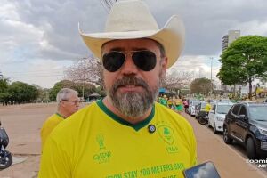 Em manifestação, Pollon pede anistia e repete discurso de 'ditadura' (vídeo)