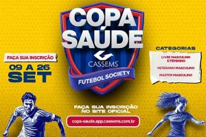 Inscrições para a 16ª edição da Copa Cassems estão abertas