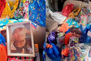 O rapaz foi assassinado há dois anos e gostava de ajudar a população do bairro