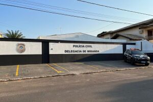 Delegacia de Miranda, onde o caso foi registrado