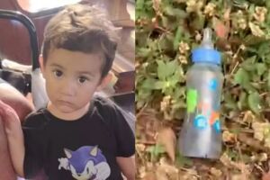 Menino de 2 anos desaparece dentro de casa e mamadeira é achada em rio