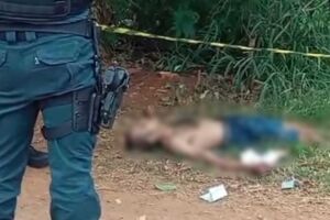 Homem é encontrado morto em estrada de chão no Jardim Tarumã (vídeo)