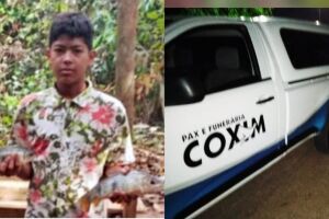 Corpo de garoto que desapareceu ao sair para pescar é encontrado em Coxim