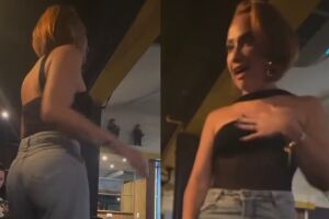 Karen detalhou ter se sentido constrangida com a situa&ccedil;&atilde;o 