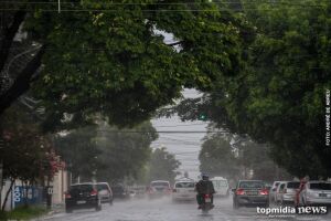 Alerta indica tempestades com ventos de 100 km/h e queda de granizo para MS