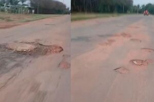 Buracos tomam conta de Campo Grande 