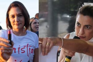 Michelle Bolsonaro e Soraya Thronicke trocam farpas nas redes sociais
