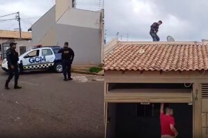 Ação da PM e GCM durante tentativa de roubo no Aero Rancho