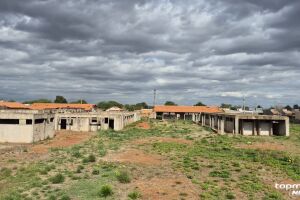 Obra paralisada na Vila Natália
