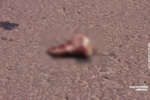 Osso da perna da vítima foi encontrado no local do acidente