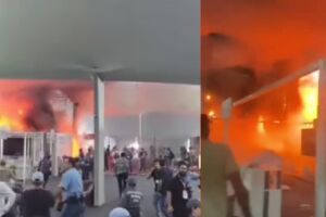 Incêndio atinge pavilhão dos países na COP30 e participantes são evacuados às pressas (vídeo)
