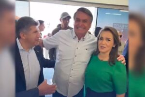 A prefeita, o marido e o presidente