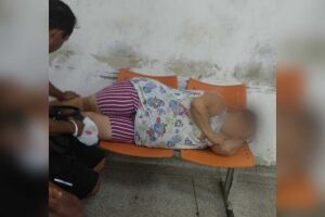 A espera se aproxima de 6h e segundo relatos, a UPA não está cheia