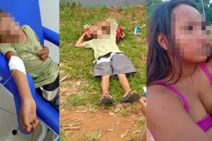 Diversos moradores saíram muito machucados