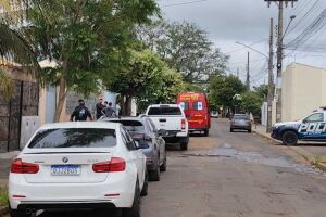 Local onde casal foi socorrido após briga no Teveirópolis