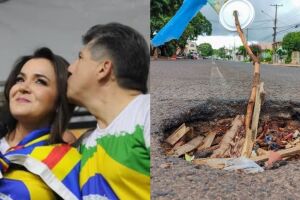 L&iacute;dio reclama de buracos, mas s&oacute; federal 
