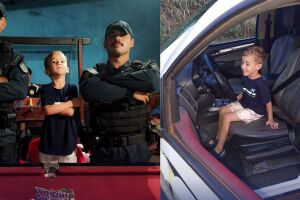Policiais militares fazem surpresa e realizam sonho de f&atilde; mirim em Jardim