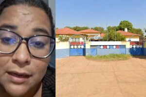 Educadora e presidente do sindicato das assistentes, Natali Pereira 