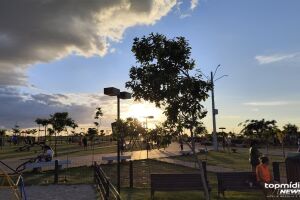 Sexta em MS come&ccedil;a com calor de at&eacute; 38&deg;, mas pode terminar com pancadas de chuva