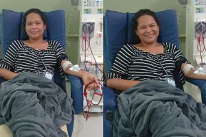 M&atilde;e de duas crian&ccedil;as luta pelo sonho de transplante em quase um ano de hemodi&aacute;lise