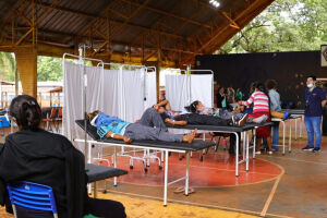 Chikungunya: escola de reserva ind&iacute;gena vira Hospital de Campanha em Dourados 
