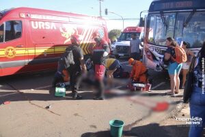 V&iacute;tima teria entrado em parada cardiorrespirat&oacute;ria logo ap&oacute;s batida, segundo Bombeiros