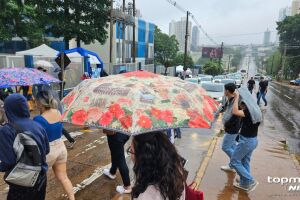 Inmet emite alerta de chuvas intensas e ventos de at&eacute; 60 km/h para MS a partir desta ter&ccedil;a-feira