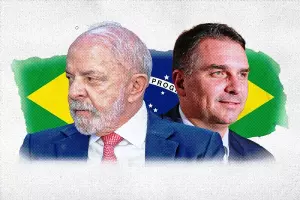 O governador de Goi&aacute;s, Ronaldo Caiado (PSD), ficaria com 3,6% dos votos, seguido pelo ex-governador de Minas Gerais Romeu Zema (Novo), com 3%