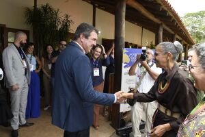 Ministra sentiu energia do pantaneiro 
