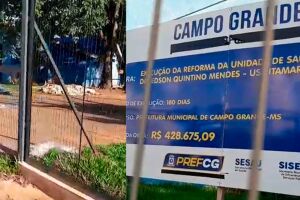 Obra est&aacute; parada h&aacute; tr&ecirc;s anos, dizem moradores 