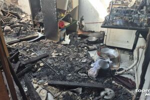 Vizinha teve que fugir com netos para escapar das chamas durante inc&ecirc;ndio no Nova Lima (v&iacute;deo)