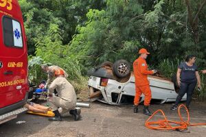 Acidente grave tem v&iacute;tima em parada respirat&oacute;ria em Campo Grande