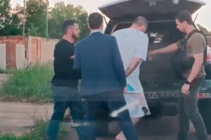 O influenciador foi preso na tarde de quinta