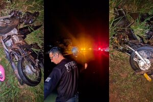Motociclista morre ap&oacute;s batida com carro em Itaquira&iacute;