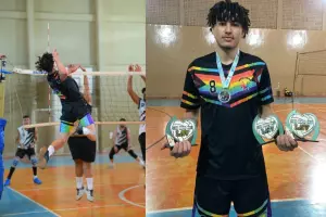 Jovem de Chapad&atilde;o do Sul se destaca no v&ocirc;lei e mira carreira profissional