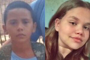 O alvo dos disparos correu para o lado do grupo que os menores estavam, momento que foram baleados