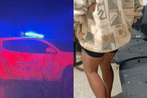 Ela foi detida ap&oacute;s as autoridades serem acionadas