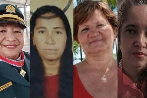 Algumas das mulheres assassinadas em Mato Grosso do Sul