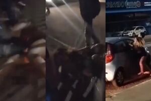 A discuss&atilde;o acabou com troca de agress&otilde;es entre as mulheres 
