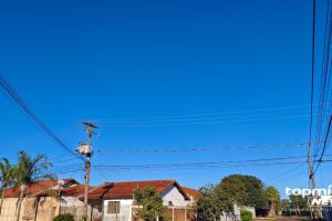 O dia ser&aacute; de muito sol