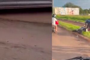 O acidente aconteceu na manh&atilde; de hoje