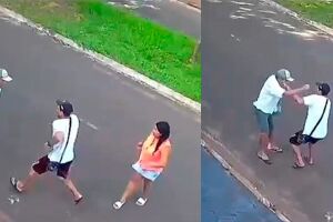 Idoso apanha e tem refrigerante 'geladinho' roubado em Iguatemi (v&iacute;deo)