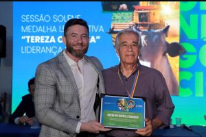 Produtor rural recebe Medalha Tereza Cristina na C&acirc;mara de Campo Grande