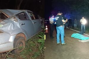 O acidente aconteceu na noite de ontem