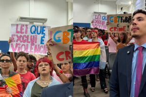 Protesto na C&acirc;mara mira nova vota&ccedil;&atilde;o sobre movimentos sociais e lei de banheiros (v&iacute;deo)