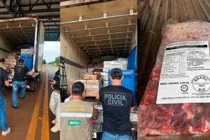 Mais de uma tonelada de carne estragada que iria para merenda escolar &eacute; apreendida em MS