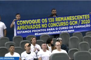 Manifestantes cobraram chamamento 