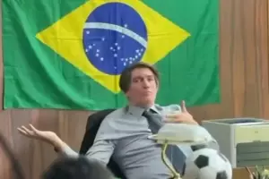 Figurante relata ter sido agredido e expulso das grava&ccedil;&otilde;es de filme de Bolsonaro